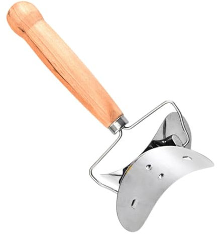 PAMINGONO Molde Para Envoltorio De Dumplings De Acero Inoxidable Cortador De Empanadillas Mango De Madera Herramienta Para Hacer Dumplings Cocina