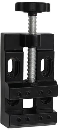 Mini Tischschraubstock, Schraubstock Klein, Bank-Schraubstock, Aluminiumlegierung Kleine Mini Tischklemme, für Kunst, Nussbaum, Fertigung der Schmuck DIY Reparatur Werkzeuge