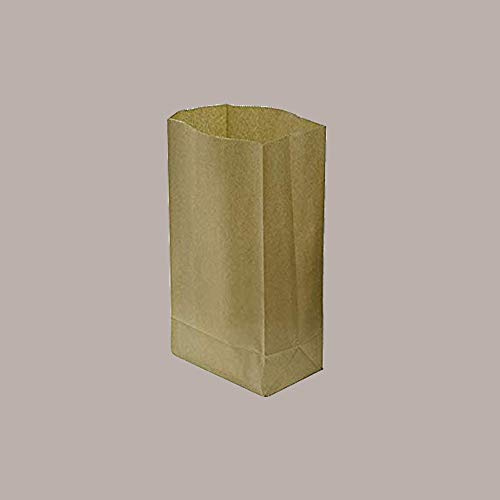 LUCGEL Srl Lot de 30 sacs à ordures Havane Moyen Petit Biodégradable 30+8+8 × 60 cm