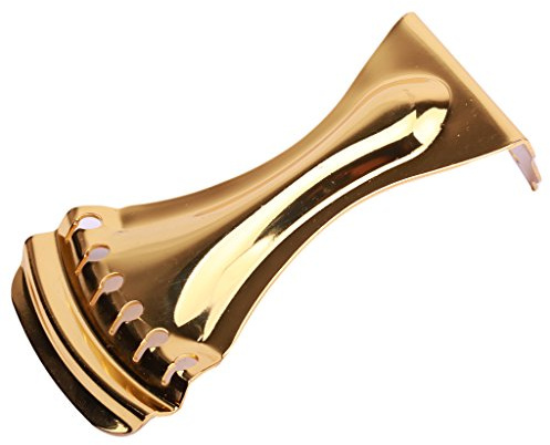 Alnicov Dobro Saitenhalter Saitenhalter aus Zinklegierung für 6 Saiten Dobro Resonator Guitar Gold