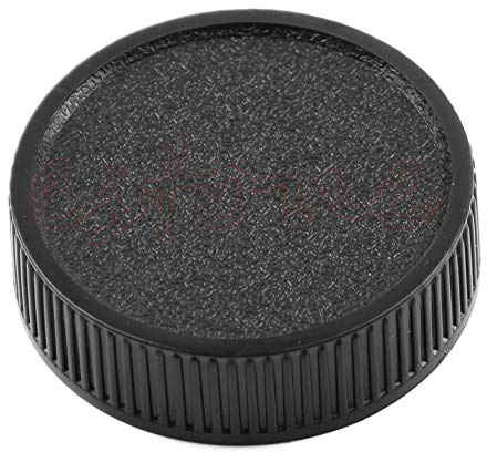 YIGZYCN 1 capuchon d'objectif arrière pour M42 42 mm 42 mm - Fixation à vis - Noir - Capuchon de protection pour objectif arrière - Bouchon d'objectif arrière - Ensemble de cache-poussière à vis