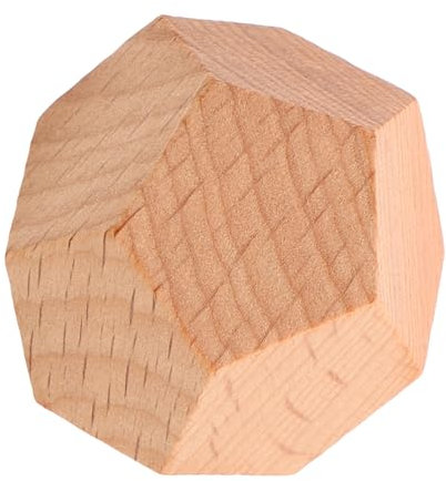 Toyvian Legno Vuoti Per Lavori Artigianali Giochi Ruolo e Giocattoli Educativi Per Progetti Da Te e Apprendimento Della Matematica