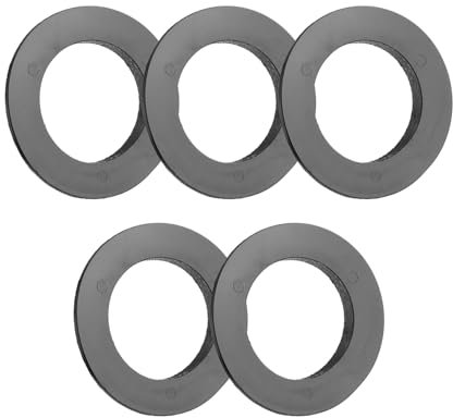Tabanzhe 5PCS Sink Plug Rubber Seal-O-Rings Washers Pop Up Basin Sink Waste Gasket for Basket Strainer 78 79 80 82 83mm Franke Drain Sealing Replacement Accessories