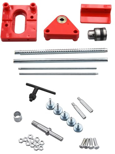 Portable Woodworking Drill Locator Adjustable Hole Punch Template Guide Tools