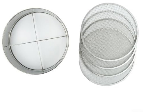 Siebmeister 5000 - Setaccio da giardino con 4 reti adattabili