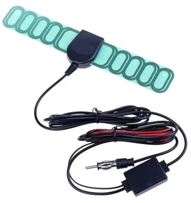 Antenne Radio AM/FM/TV numérique pour Voiture, amplificateur de Signal, Booster de Signal.