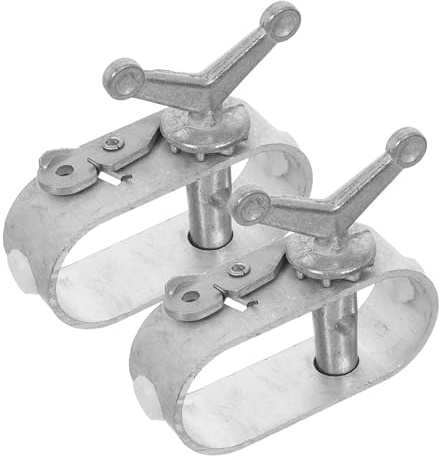 Abaodam 2 Tendeurs de Câble en Acier A3 Robuste Serrage-Câble pour Treuil Outil de Serrage Fil pour Jardin Vigne Piscine et Bâche Réglable et Résistant à la Corrosion Lot 2 Pièces