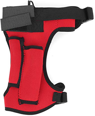 Drfeify Fodero Avvolgente per Coltello da Sub, Neoprene da 3,5 mm + Tessuto di Nylon Gambali Regolabili dedicati subacquei Fodero Avvolgente per Coltello