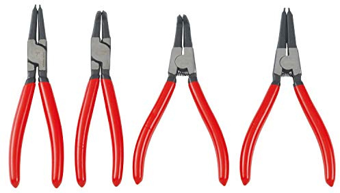 CRAFTSMAN Snap Ring Plier Set, 4-Pack, 7 inch, Straight and Curved Pliers, Stainless Steel (CMMT98339)