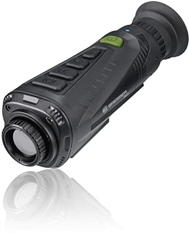 Bresser Wärmebildkamera TNS3 für Jagd und Gebäude-Diagnostik, Wärmebildgerät mit WLAN, Aufnahmefunktion, App, 2-/4-fach-Zoom und wiederaufladbarem Akku