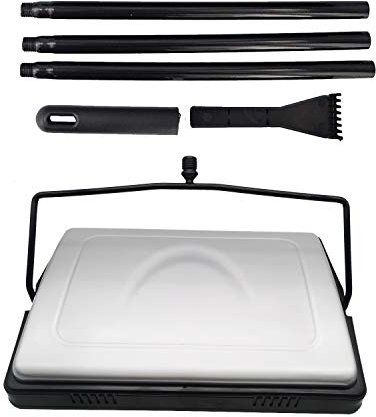 IZSOHOME Neue Kehrmaschine Teppich Kehrmaschine Haushaltsreinigungszubehör, geeignet für Teppich Reinigungswerkzeuge（silbrig）