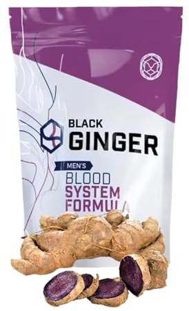 Anabolic Health Black Ginger Capsules 60G | Kaempferia Parviflora Thai Ginseng Supplement for Men | Supports Energy, Endurance, Performance & Circulation | Vegan, Non-GMO | 150 Count