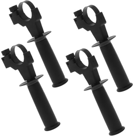 HOMSFOU 4 Piezas Accesorios Para Martillos Eléctricos Llave Campo De Golf Suministros De Martillo Eléctrico Equipo Taladro Inalambrico Estante Almádena Trinquete Black El Plastico