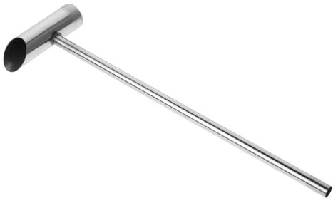 Zerodeko Pallina Di Marshmallow Macchina Per Marshmallow Misurini Per Lo Zucchero Cucchiaio Manico Lungo Cucchiaio Per Fare Marshmallow Forniture Di Marshmallow Argento Acciaio Inossidabile