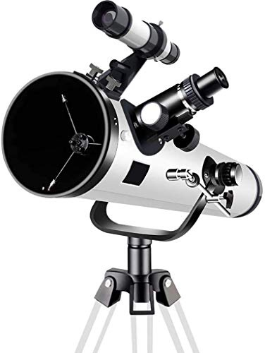 Teleskop, monokulärt, refraktorteleskop med hög effekt, vuxna teleskop, nybörjarteleskop med stativ, astronomikikare teleskop