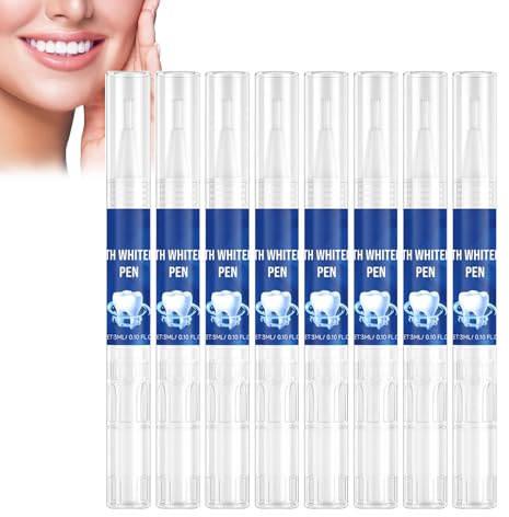 Tandblekningspenna Och Gelkit FöR KäNsliga TäNder, Blekningsgel Essence-Penna, MunvåRdsgel FöR Tandblekning, Tandblekningsgel Essence-Penna, KäNslighetsväNlig Blekningsessens (4 BOX)