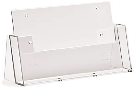 taymar CLA5 Prospekthalter im DIN A5 Querformat optional für die Wandmontage ,