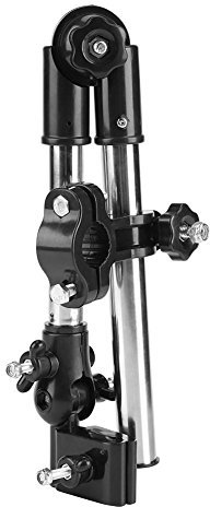 Universal Bike Umbrella Holder, Adjustable Foldable Clamp Handle for Stroller Pram Wheelchair Cart Universal Umbrella Mount