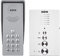 Türsprechanlage Gegensprechanlage Eura Adp-38A3 Entra Weiss, Freisprechstelle, Kombinationschloss, 4 Draht