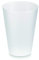 noTrash2003 Super lot économique de gobelets givrés - Verres à eau - Gobelets de fête - Gobelets à bière solides en polypropylène - Blanc - 300 ml - Différentes quantités (24)
