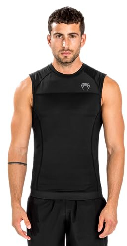 VENUM G-fit Air Rashguard Sleeveless-Negro Camiseta, Extra-Large para Hombre