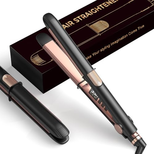 Glätteisen Locken, Lockenstab und Glätteisen 2 in 1, Haarglätter, Glatteiseisen Hair Straightener 120-230°C, Dampfglätteisen LCD Display, Ionen Technologie Reduziert Frizz und Statische Aufladung