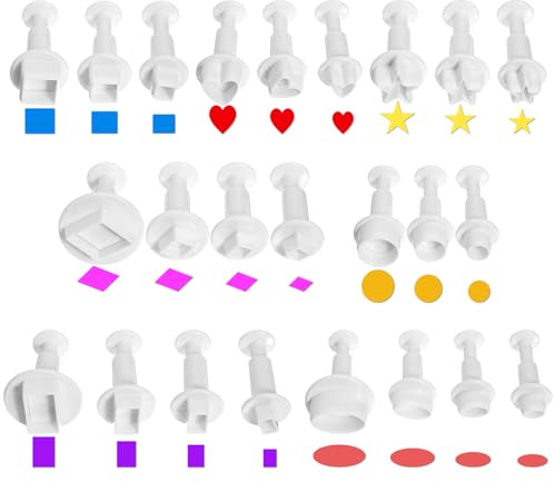 Fondant kakskärare set