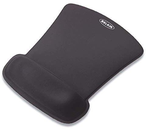 Belkin WaveRest Gel Mouse Pad, Black (F8E262-BLK), 1 Pack