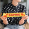 Toblerone personalisiert mit Namen und Botschaft – Milchschokolade mit Honig und Mandelnougat (360g) – Für Geburtstag & Jubiläum
