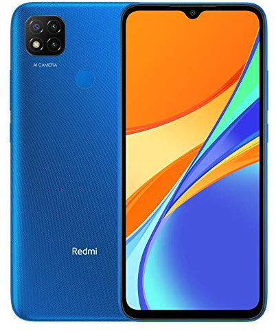 Xiaomi Redmi 9C - Smartphone 32GB, 2GB RAM, Dual Sim, Bleu