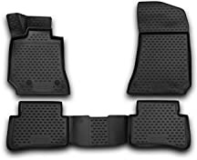 Element 3D Gummimatten Set passend für Mercedes E-Klasse W212 (2009-2016) | Limousine | 100% passgenaue Auto Fußmatten | TPE