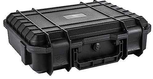 XJYMCOM Flight Case Hard Portable Camera Case 34 x 27 x 10cm (Large)