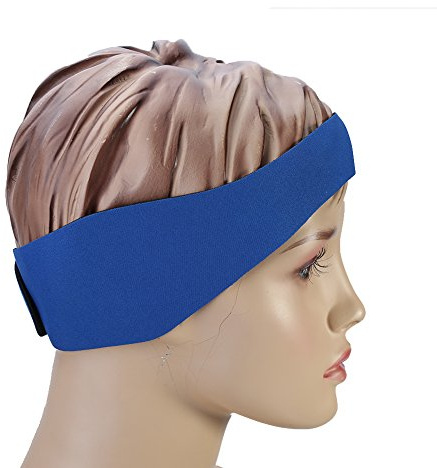 Bandeau de Natation, Bandeau d'oreille pour Enfants, Bandeau d'oreille de Natation pour Enfants et Adultes, Bandeau élastique en Néoprène, Bandeau d'oreille Réglable pour