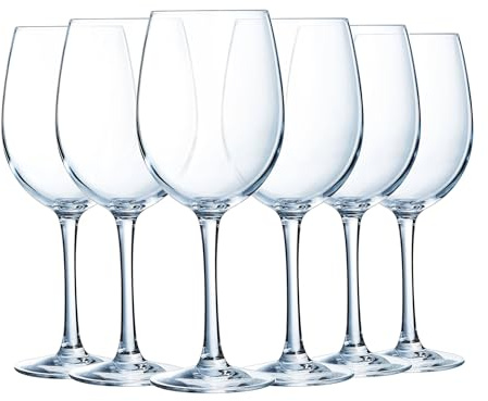 Chef & Sommelier - Collection Cabernet - 6 verres à pied Tulipe 47 cl - Fabriqués en France - Emballage renforcé