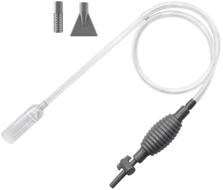 Aspiratore per Acquario Sifone Manuale Efficiente Per Ricambio Acqua
