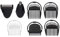 BABYLISS MT725E - Tondeuse multifonction 6 en 1 - Sans fil - 60min dautonomie - 2 accessoires interchangeables - Tetes lavables