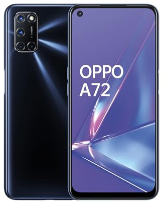 Oppo A72 - Smartphone 128GB, 4GB RAM, Dual Sim, Twilight Black [Version Extranjera]