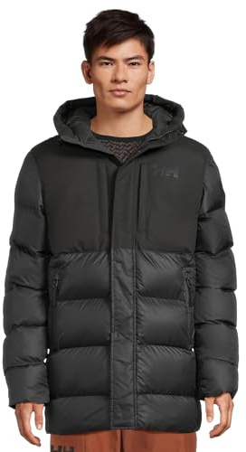 Helly Hansen Hombres Chaqueta larga Active Puffy, Negro, 2XL