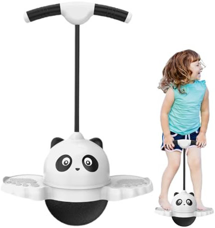 pog-o-Stick für Kinder, pog-o-Jumper mit Griff und Ballpumpe, Kinder-pog-o-Stick, pog-o-Sticks für Mädchen und Jungenn, Outdoor-Spielzeug, Bounce Jump Trick Board, Geschenke für Jungenn und Mädchen