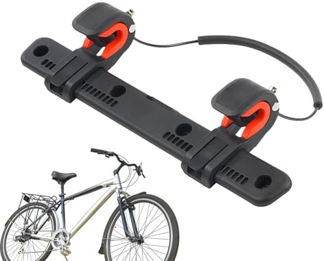 Side Bag Buckle - Pannier Bag Hook, Bikes Bag Buckle | Adjustable Motorcycles Saddle Rack Bag Clip, Motorcycle Pannier Rack Accessories for Bikes, Motorcycles, Motocross, (Black)