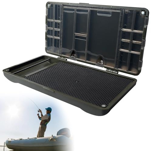 Fishing Kunststoff Tackle Box, Köderbox Angeln, Angelzubehör Köderbox, Angelbox, Angelzubehör Köderbox, Hardbait Box, 24 * 12.4 * 3.5cm