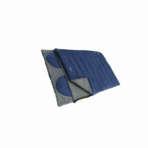 Outwell Unisex – Erwachsene Contour Schlafsack, blau, 220 x 145