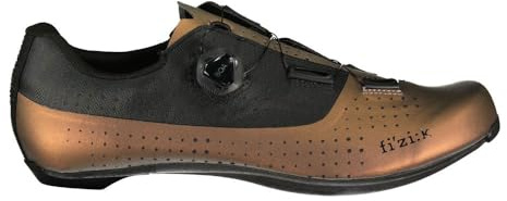 Fizik R4 Tempo Overcurve Carbon Injected Nylon Road Cycling Shoes, Size EU 45, Iridescent Copper/Black