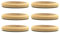 VVXXMO 6 Stück natürlicher Holz-Armreif, gebogenes Holz-Armband, DIY Malerei Schmuck, 1, Einheitsgröße
