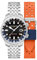 Spinnaker Herren 42 mm Bradner GMT Automatikuhr mit massivem Edelstahlarmband SP-5121, Nachtschatten, Bradner GMT Automatic
