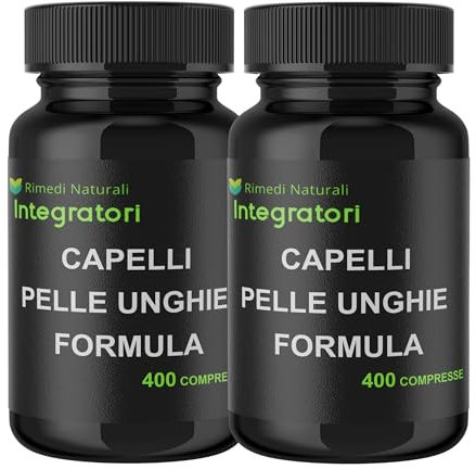 Zinco Citrato Altamente Assorbibile con Selenio Metionina e Biotina 800 Compresse, 1 al dì, Capelli Pelle Unghie Formula