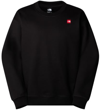 THE NORTH FACE NF0A8C1SJK3 U AXYS Oversized Crew Sweatshirt Homme TNF Black Taille M
