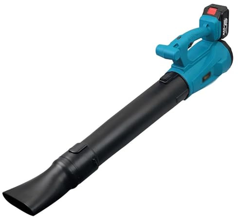 6-växlad Industriluftfläkt Sladdlös Snöslunga Med Litiumbatteri Dammbladsamlare Rengöring Sopmaskin Trädgårdsredskap LäTt Och BäRbar(1 battery)