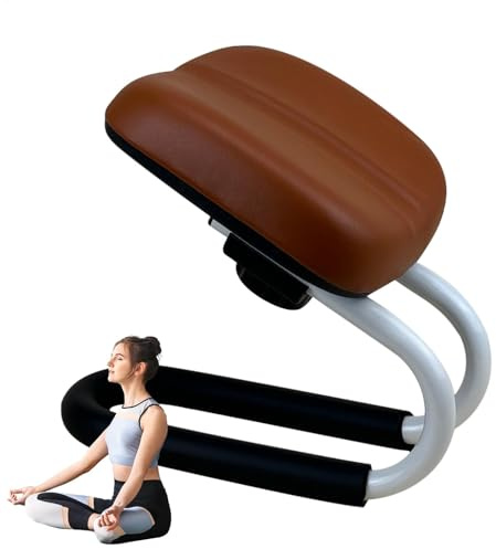 Banco de oración para arrodillarse en casa, taburete de oración - Altura ajustable rodillas para rezar con colchón de esponjas,Asiento de banco, accesorios de meditación, manga de piernas no deslizant