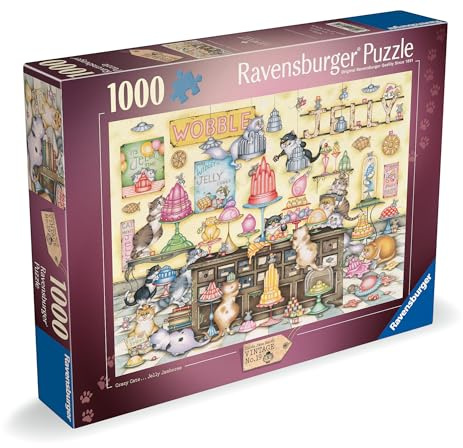 Ravensburger Crazy Cat’s: Jelly Jamboree 1000 piece Jigsaw Puzzle for Adults and Kids Age 12 and Up